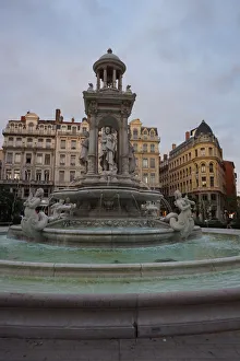 Fontaine des Jacobins, Close Up, Lyon, France Fontaine des Jacobins, Close Up, Lyon, France