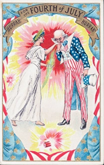 Fourth Of July And Uncle Sam Fourth Of July And Uncle Sam