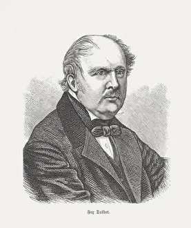 Fox Talbot (1800 - 1877), wood engraving, published in 1880 Fox Talbot (1800 - 1877), wood engraving, published in 1880