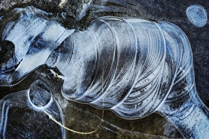 Foxy Michelin Man - River Sligachan Ice Abstraction #3 Foxy Michelin Man - River Sligachan Ice Abstraction #3
