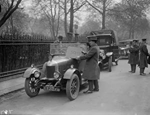 A free get you home car in Eaton Square London A free get you home car in Eaton Square London