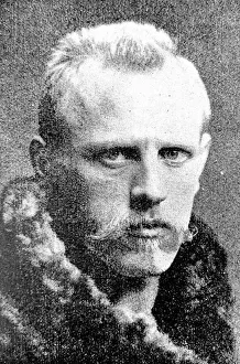 Fridtjof Nansen, Norwegian zoologist and polar researcher 1861-1930 Fridtjof Nansen, Norwegian zoologist and polar researcher 1861-1930