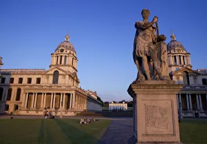 George II statue at the Old Royal Naval College George II statue at the Old Royal Naval College
