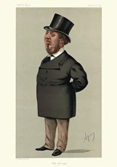 George Sclater-Booth, 1st Baron Basing, Vanity fair caricature George Sclater-Booth, 1st Baron Basing, Vanity fair caricature