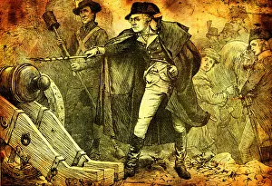 George Washington at the siege of Yorktown George Washington at the siege of Yorktown