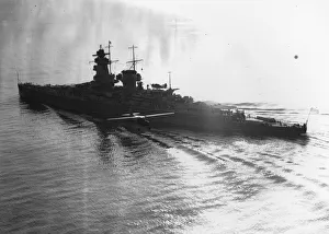 World War II (1939-1945) Gallery: German Battleship