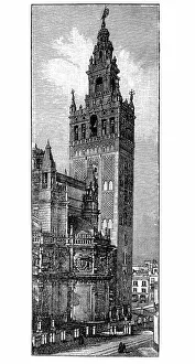 Giralda, Seville Cathedral in Seville, Spain Giralda, Seville Cathedral in Seville, Spain