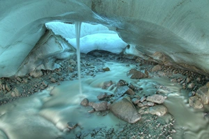 Glacier snout at Vieltragengletscher glacier, Schlatenkees, Tyrol, Austria, Europe Glacier snout at Vieltragengletscher glacier, Schlatenkees, Tyrol, Austria, Europe