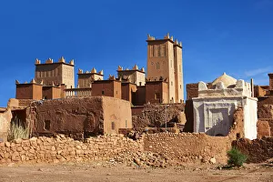 The Glaoui Kasbahs, Ounilla valley, Tamedaght, Morocco The Glaoui Kasbahs, Ounilla valley, Tamedaght, Morocco