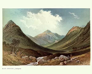 Landscapes Gallery: Glen Sannox, Isle of Arran, Scotland, 19th Century
