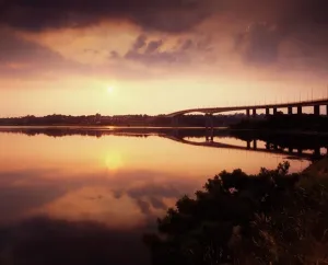 Derry Prints: Foyle Bridge Print, Derry, Ireland