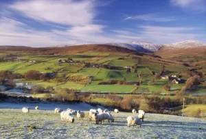Prints of The Sperrins in winter, Co Tyrone, Ireland County Tyrone Prints: Winter Landscape Print of The Sperrins in Co Tyrone, Ireland