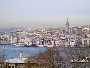 Golden Horn Bay and Galata district, Istanbul Golden Horn Bay and Galata district, Istanbul