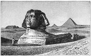 Great Pyramid Gallery: Great Pyramid and Sphinx