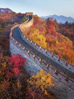 The Great Wall Of China in Autumn The Great Wall Of China in Autumn
