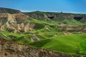 Green grass hill landscape of East Turkey Green grass hill landscape of East Turkey