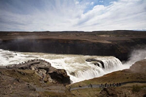 Golden Circle Route Gallery: Gullfoss waterfall, Golden Circle, southern Iceland, Iceland, Europe