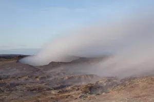 Gunnuvher geothermal area, Reykjanes Peninsula, South Iceland, iceland, Europe Gunnuvher geothermal area, Reykjanes Peninsula, South Iceland, iceland, Europe