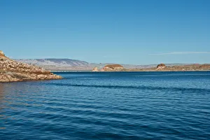 Halls Crossing from Ferry Boat on Lake Powell crossing to Bullfrog, Utah, USA Halls Crossing from Ferry Boat on Lake Powell crossing to Bullfrog, Utah, USA