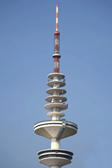 Hamburg TV Tower, Heinrich-Hertz-Turm, radio telecommunication tower, Hamburg, Germany Hamburg TV Tower, Heinrich-Hertz-Turm, radio telecommunication tower, Hamburg, Germany