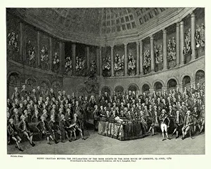 Henry Grattan, Declaration of the Irish Rights, 18th Century Henry Grattan, Declaration of the Irish Rights, 18th Century