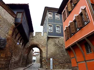 Hisar Kapiya gate in Old Plovdiv, Bulgaria Hisar Kapiya gate in Old Plovdiv, Bulgaria