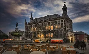 The historic town hall of Aachen, North Rhine-Westphalia, Germany The historic town hall of Aachen, North Rhine-Westphalia, Germany