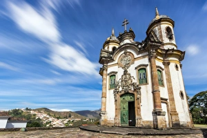 Historical town Ouro Preto, UNESCO world heritage Historical town Ouro Preto, UNESCO world heritage