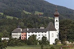 Former Hoeglwoerth monastery, municipality of Anger, Rupertiwinkel, Upper Bavaria Former Hoeglwoerth monastery, municipality of Anger, Rupertiwinkel, Upper Bavaria