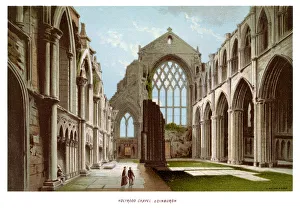 <b class=qtipBold><figcaption>Holyrood Chapel Edinburgh</figcaption></b><br>Vintage print of Holyrood Chapel Edinburgh Scotland circa 1880<br><em>© duncan1890</em> Holyrood Chapel Edinburgh
