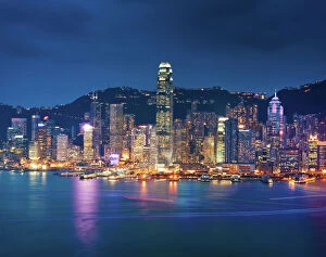 Chinese Gallery: Hongkong skyline