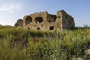 Hospital from the 6th century, ancient city of Side, Pamphylia, Antalya Province, Turkey Hospital from the 6th century, ancient city of Side, Pamphylia, Antalya Province, Turkey