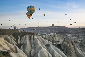 Hot Air Ballooning in Cappadocia, Nevsehir, Turkey Hot Air Ballooning in Cappadocia, Nevsehir, Turkey