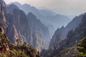 Huangshan Mountain, Chinese famous landscape Huangshan Mountain, Chinese famous landscape