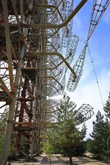 Huge abandoned Duga radar within the Chernobyl Exclusion Zone Huge abandoned Duga radar within the Chernobyl Exclusion Zone