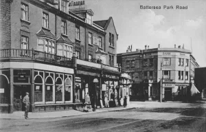 Battersea Park Road Print circa 1880