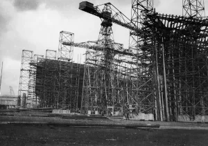 Harland And Wolff Shipbuilding Print