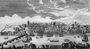 Newcastle Upon Tyne Print circa 1800