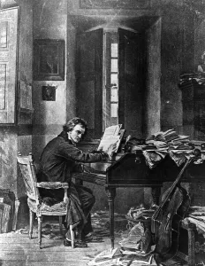 Ludwig Van Beethoven Fine Art Print