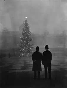 Foggy Christmas Print, 1948