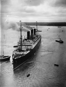 Cruise Ship Prints: SS Berengaria Print, 4th May 1933