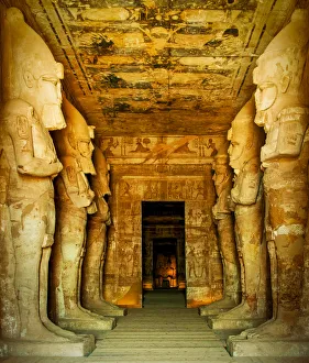 Hypostyle hall, Great Temple of Abu Simbel Hypostyle hall, Great Temple of Abu Simbel
