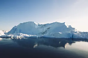 UNESCO World Heritage Gallery: Ilulissat Kangia Icefjord iceberg reflection