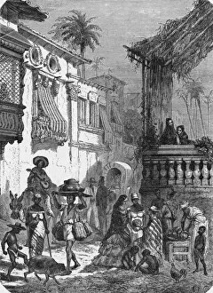 Image Type street scenes markets Picture Attribute black & white T288493 prints & Image Type street scenes markets Picture Attribute black & white T288493 prints &