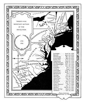 Battle Maps and Plans Gallery: Twenty Five Important US Revolution Battles