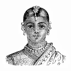 Human Face Gallery: Indian woman
