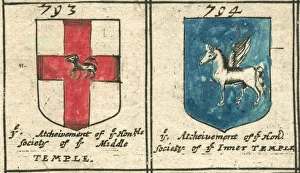 History Gallery: Coats of Arms and Heraldic Badges. Collection