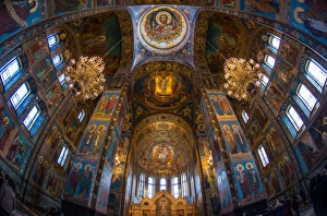 Inside Church of the Savior on Blood, Saint Petersburg Inside Church of the Savior on Blood, Saint Petersburg