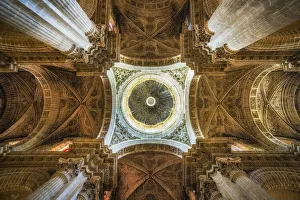Interior of the Catedral del Salvador, Jerez de la Frontera Interior of the Catedral del Salvador, Jerez de la Frontera