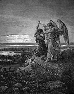 Images Dated 1st August 2011: Jacob wrestles with the angel